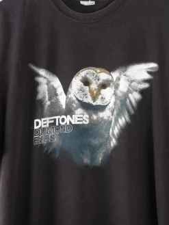 Men's Def Tones Vintage Black Tour Rock T-shirt L