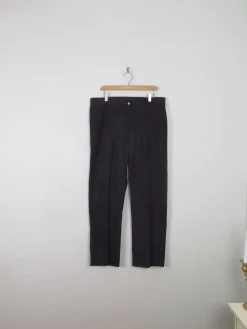 Men's Dickie Vintage Trousers Black 34/30