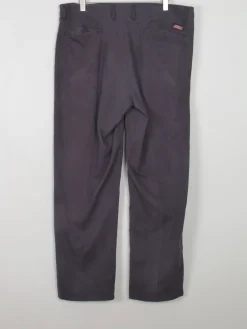 Men's Dickie Vintage Trousers Black 34/30