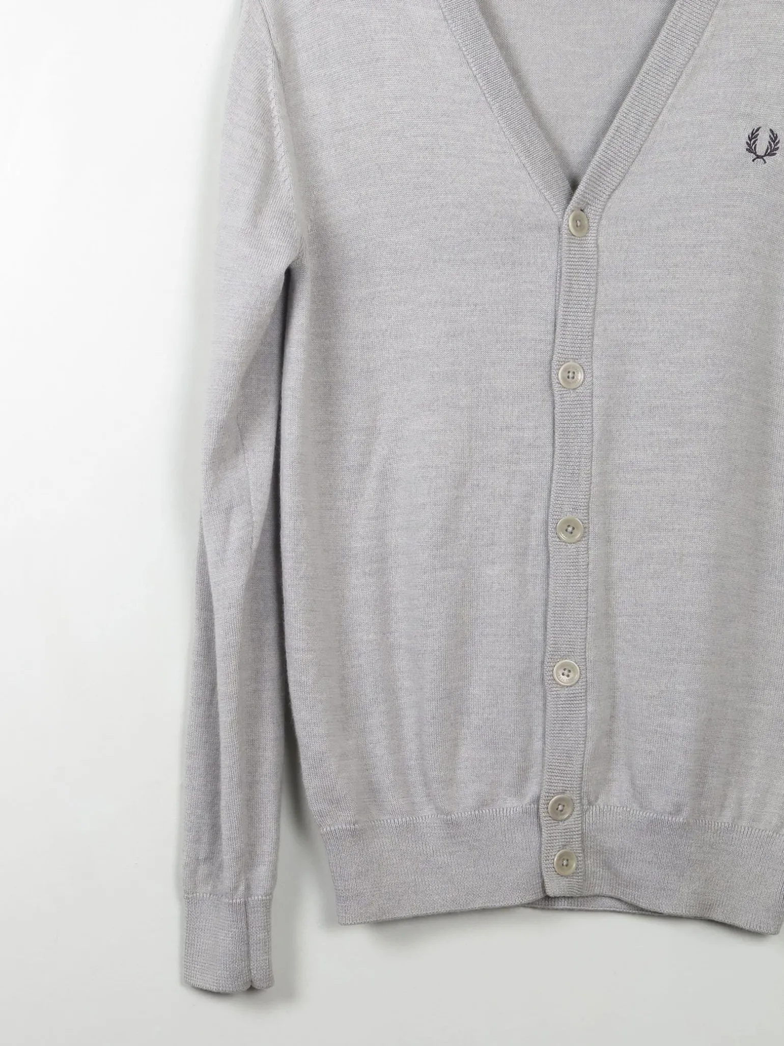 Men's Fred Perry Merino Wool Cardigan S