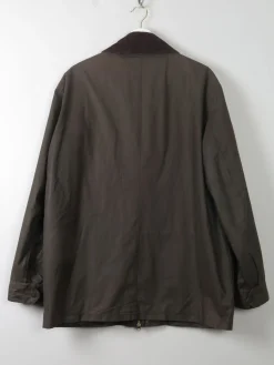 Men's Green Crane Wax Jacket M