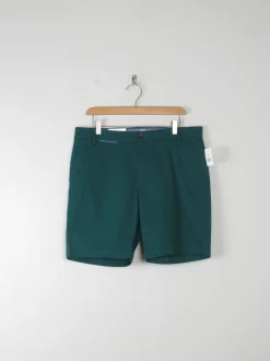 Men's Green Izod Shorts New 33"W