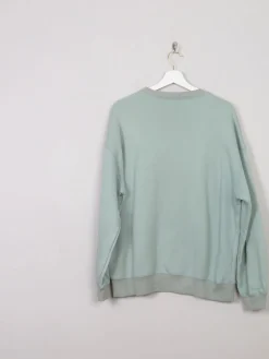 Men's Green Vintage Sweatshirt With Logo L