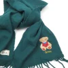 Men's Green Wool Harrods Scarf