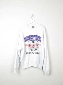 Men's Grey Spartagurg Vintage Sweatshirt XXL