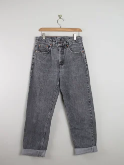 Men’s Grey Vintage Levi's Jeans 615 31" W