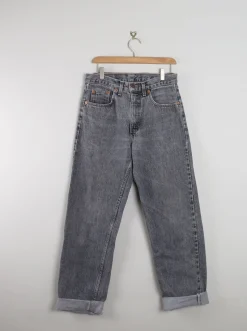 Men’s Grey Vintage Levi's Jeans 615 31" W