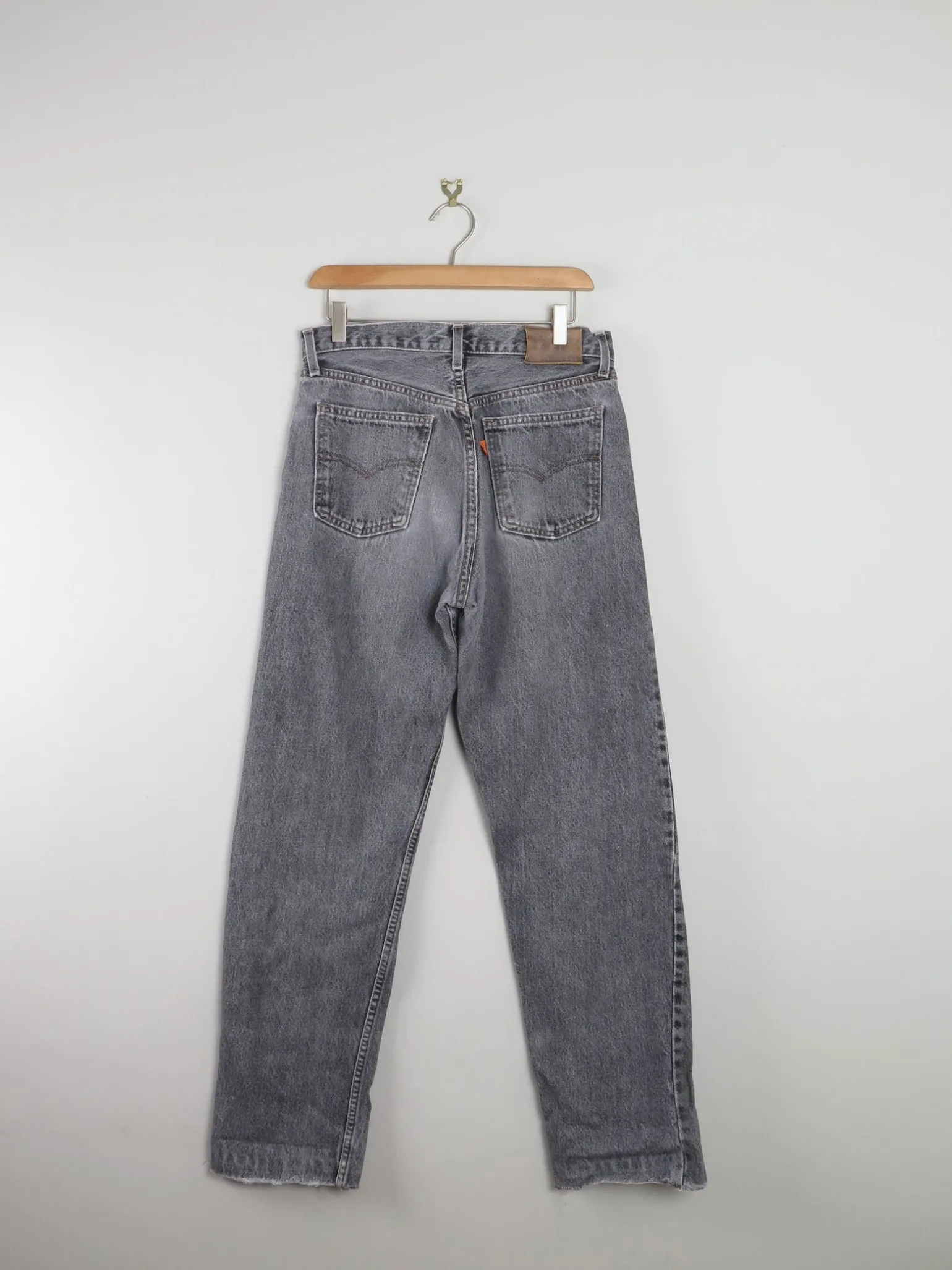 Men’s Grey Vintage Levi's Jeans 615 31" W