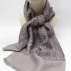Men's Grey Vintage Scarf