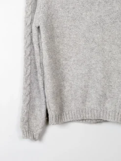 Men's Grey Wool Vintage Cardigan Austrian XS/S