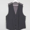 Men's Grey Wool Waistcoat 44"