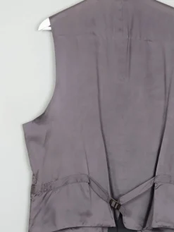 Men's Grey Wool Waistcoat 44