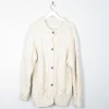 Men’s Hand-knit Vintage Aran Cardigan XL