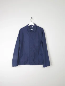 Men's Indigo Blue Vintage Work Jacket S