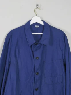 Men's Indigo Vintage Blue Work Jacket L