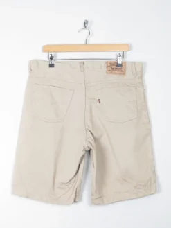 Mens Khaki Levi’s Shorts Long Vintage 34