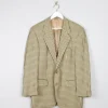 Men’s Louis Copeland Mustard  Check Wool Vintage Jacket 42”