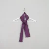 Men's Narrow Vintage Purple Neck Scarf
