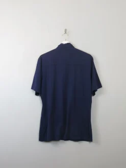 Men's Navy Fitted Vintage Shirt M/L