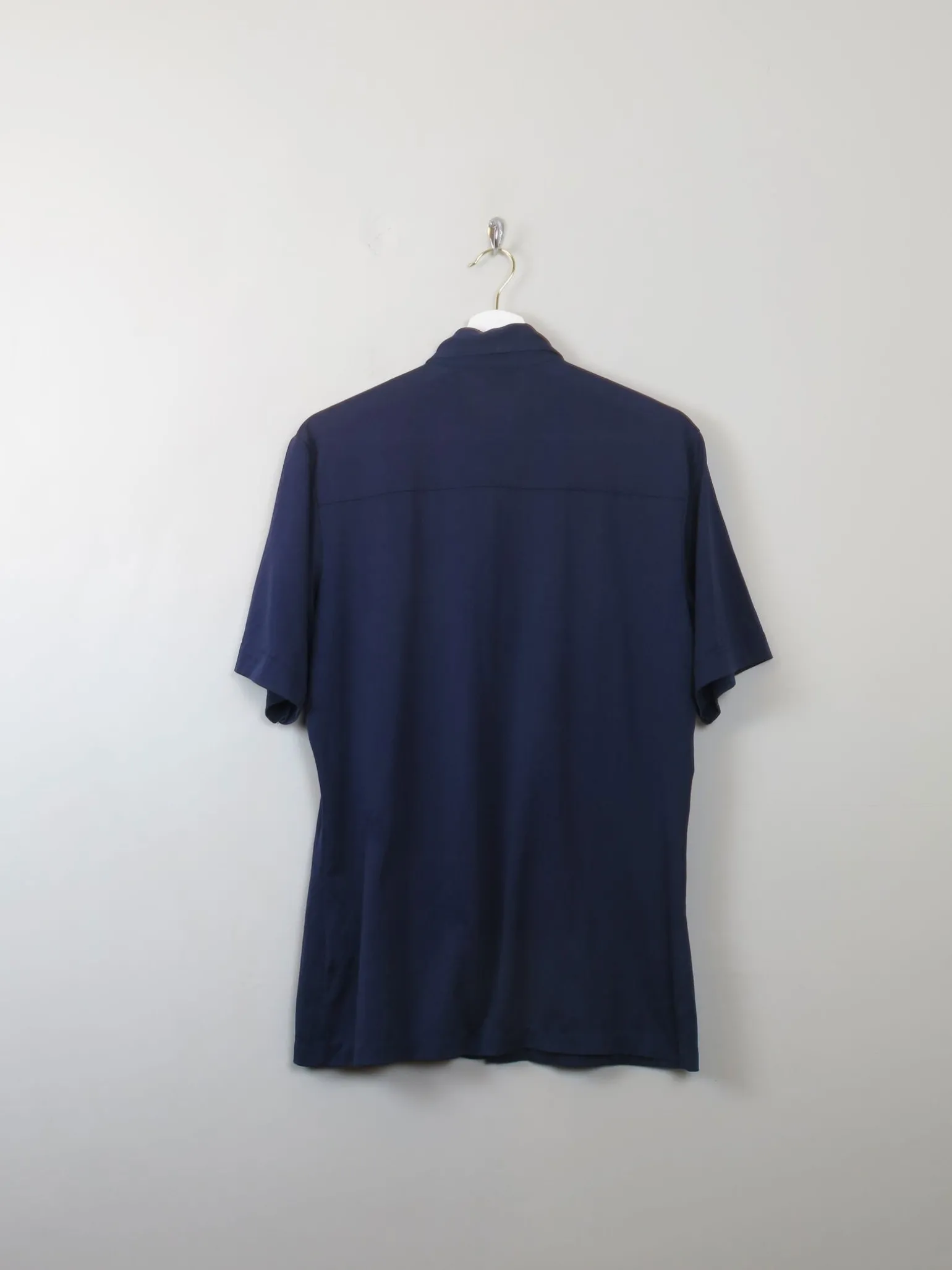 Men's Navy Fitted Vintage Shirt M/L