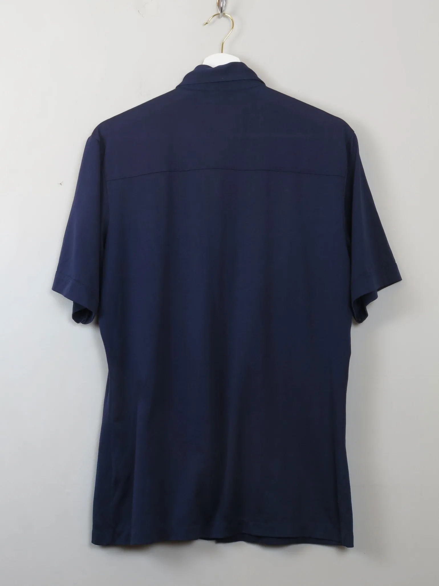 Men's Navy Fitted Vintage Shirt M/L