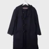 Men's Navy Vintage Duffle Coat Rikson L/XL