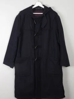 Men's Navy Vintage Duffle Coat Rikson L/XL