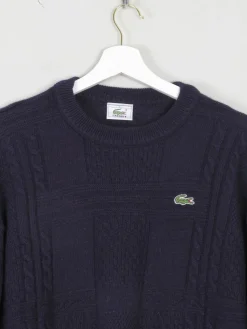 Men's Navy Vintage Lacoste Jumper S