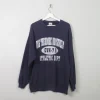 Men's Navy Vintage Lee Sweatshirt XL