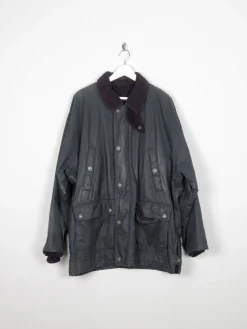Men’s Navy Vintage Wax Jacket L/XL