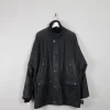 Men's Navy Vintage Wax Jacket XL
