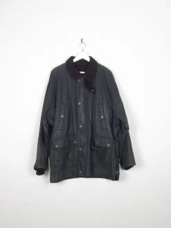 Men’s Navy Vintage Wax Jacket L/XL
