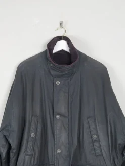 Men's Navy Vintage Wax Jacket XL