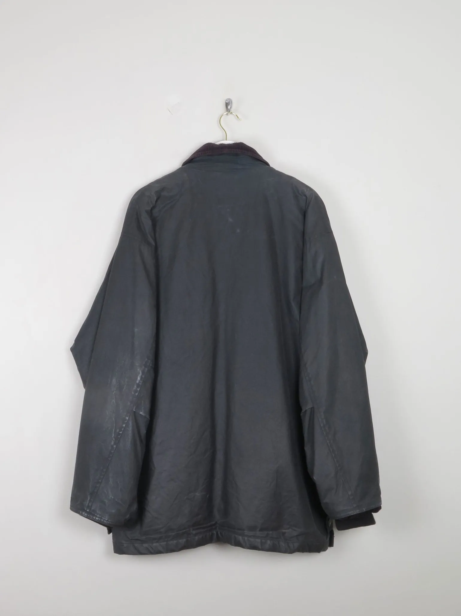 Men's Navy Vintage Wax Jacket XL