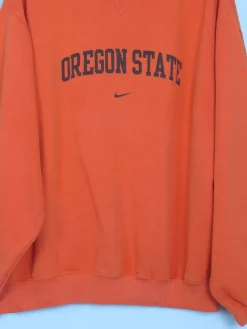 Men's Orange Vintage Nike Team Sweatshirt L
