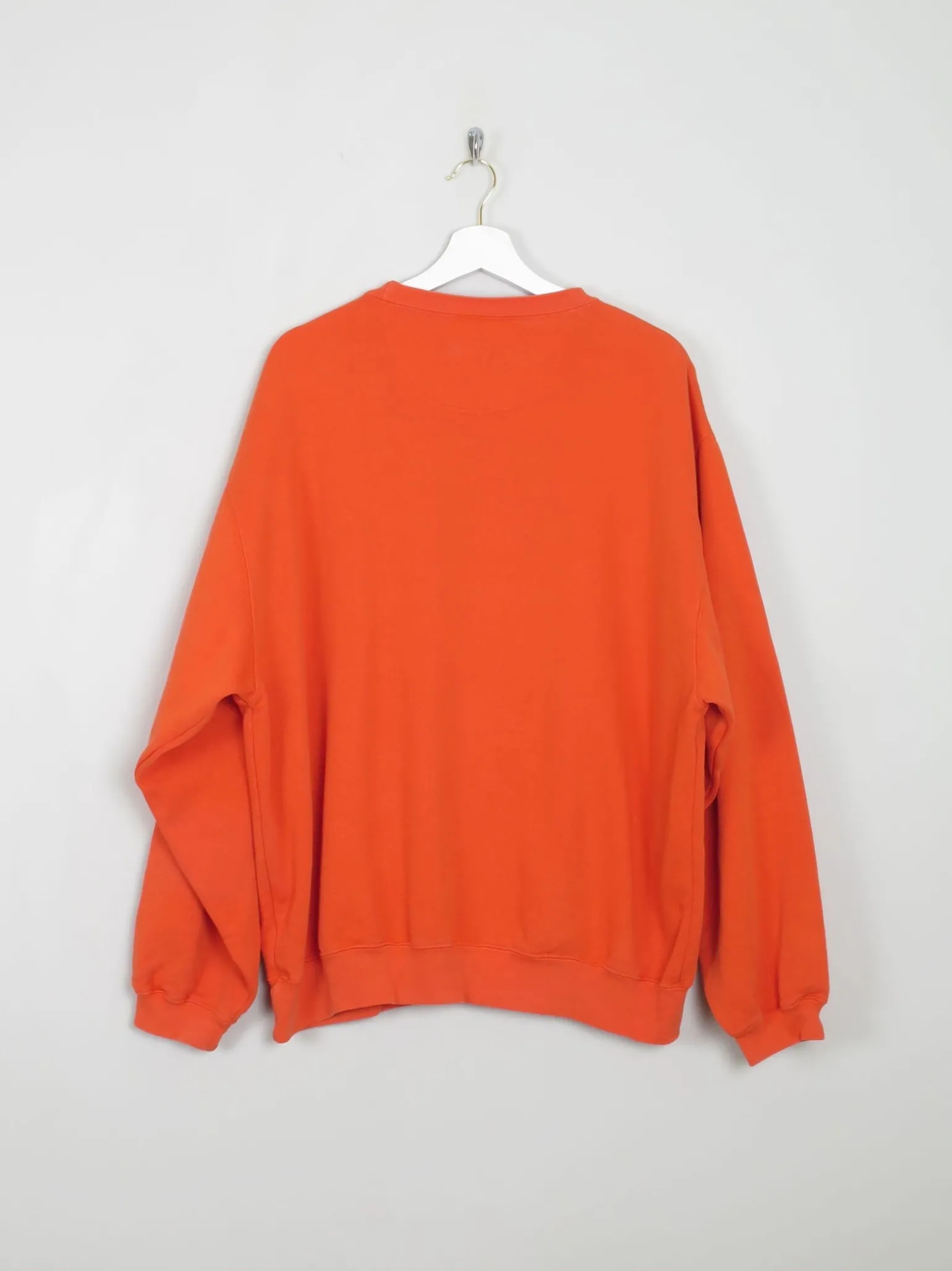 Men's Orange Vintage Nike Team Sweatshirt L