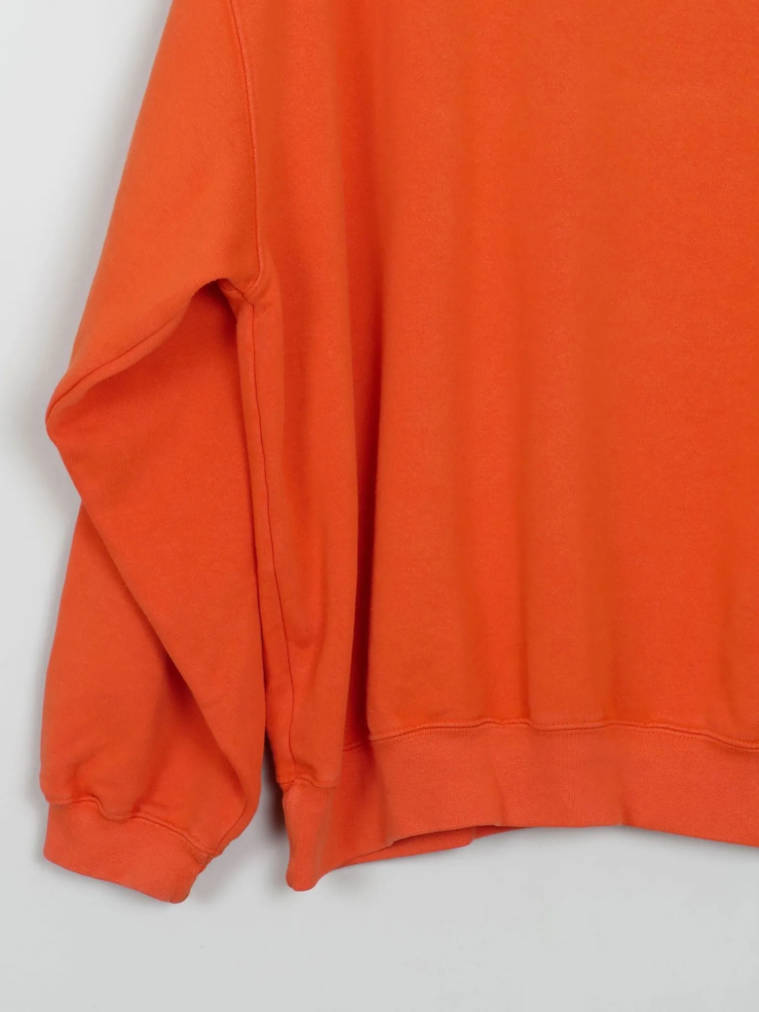 Men's Orange Vintage Nike Team Sweatshirt L