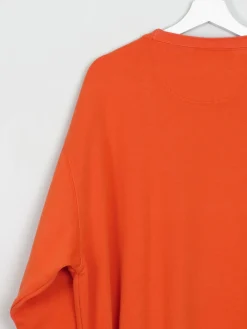 Men's Orange Vintage Nike Team Sweatshirt L