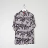 Men's Printed Hawaiian Vintage Style Shirt M