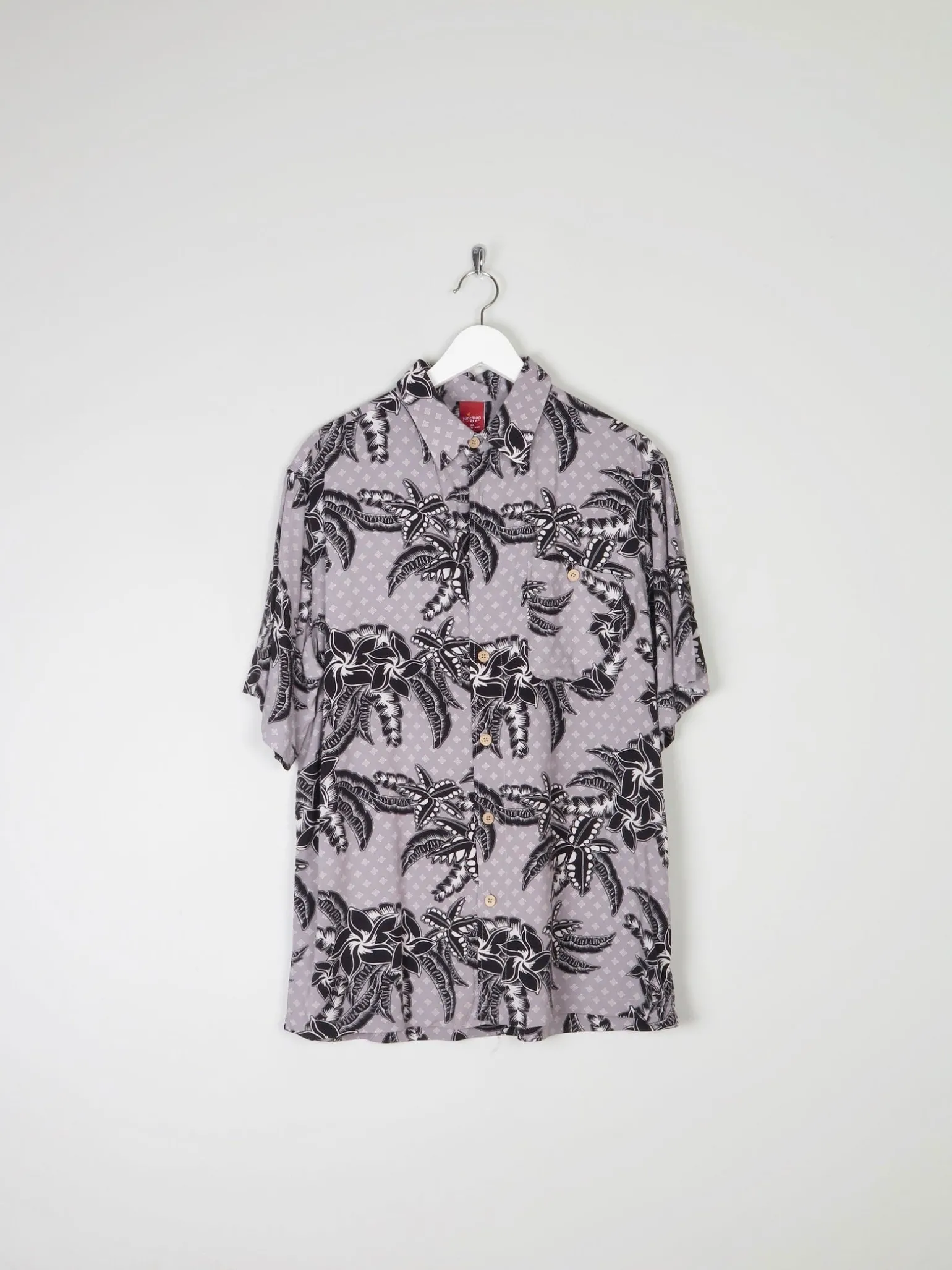 Men's Printed Hawaiian Vintage Style Shirt M