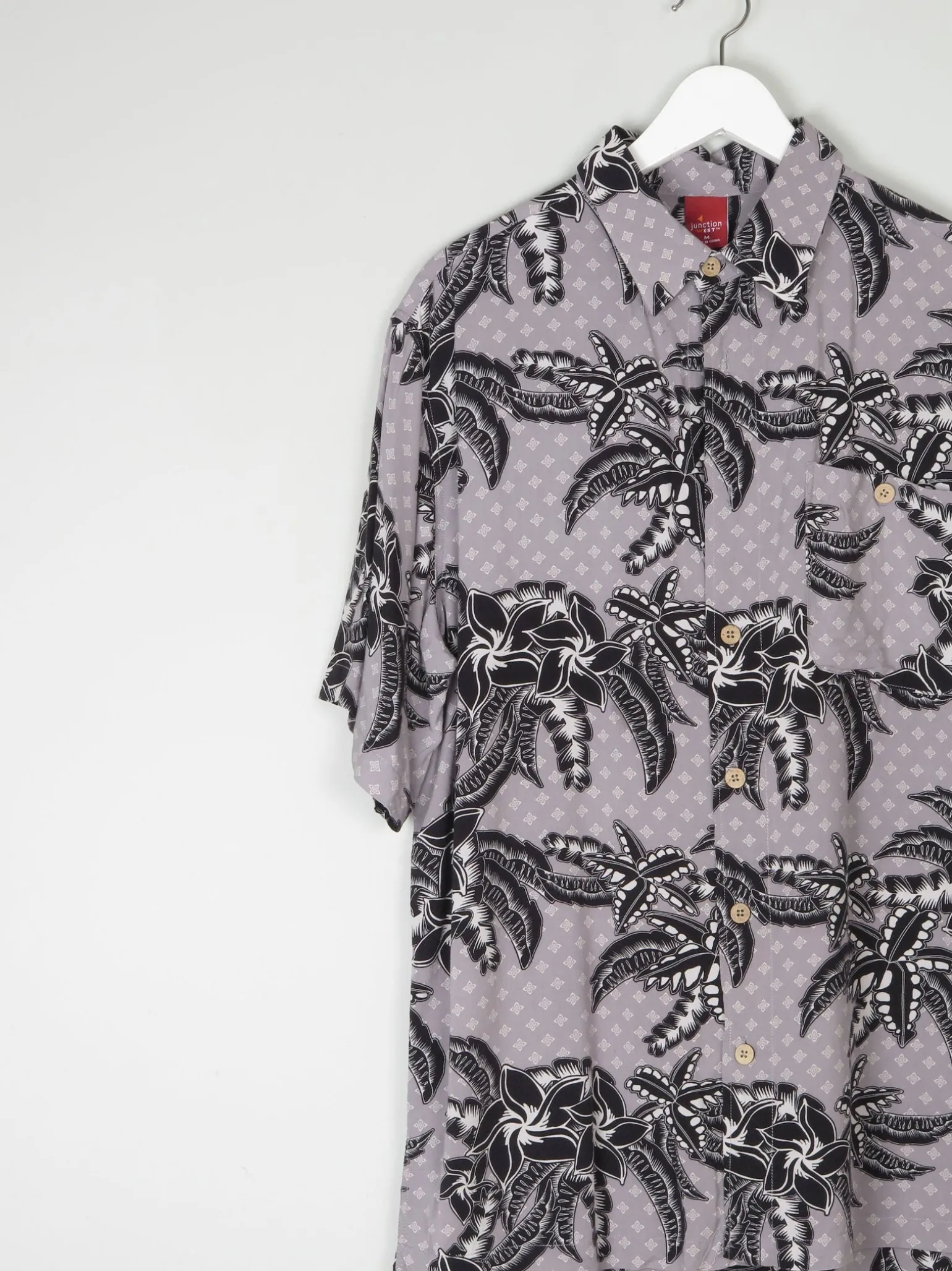 Men's Printed Hawaiian Vintage Style Shirt M