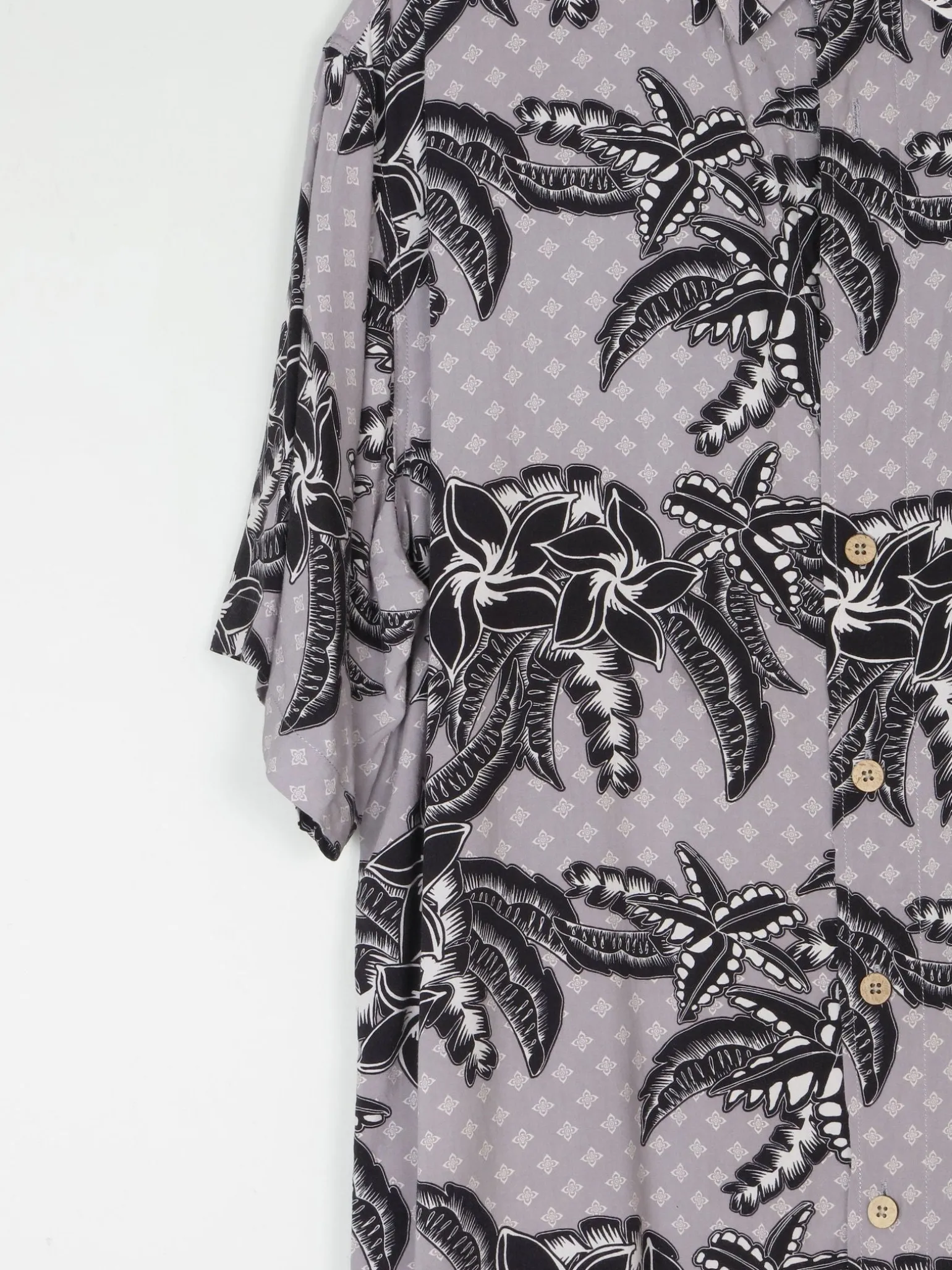 Men's Printed Hawaiian Vintage Style Shirt M
