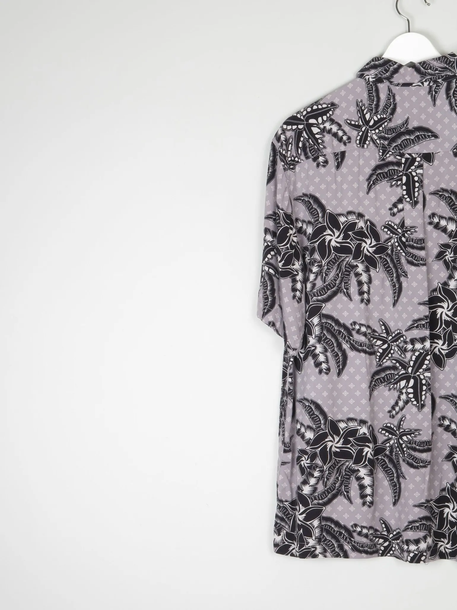 Men's Printed Hawaiian Vintage Style Shirt M