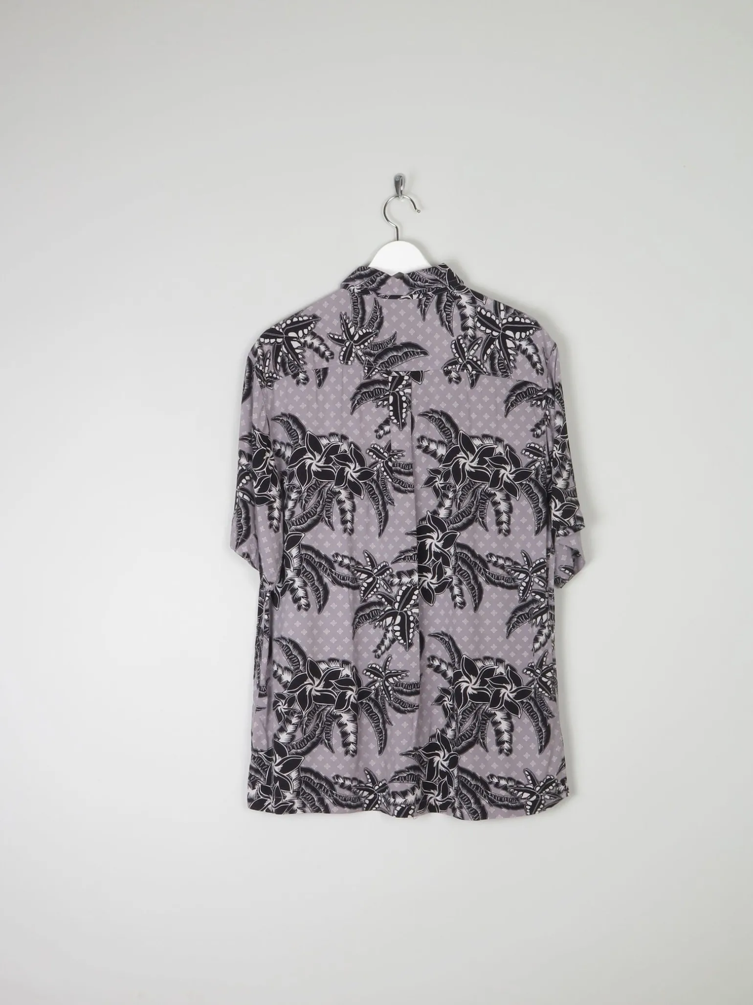 Men's Printed Hawaiian Vintage Style Shirt M