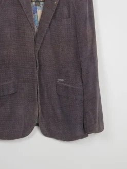 Mens Printed Velvet Scotch and Soda Jacket 42