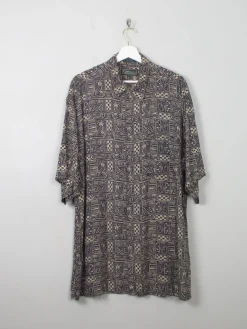 Men's Printed Vintage Shirt XL