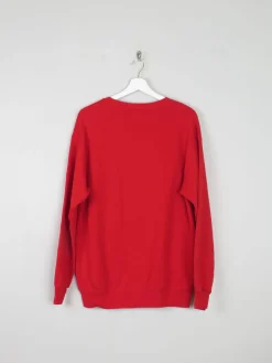 Men's Red Vintage Phillies Sweatshirt M