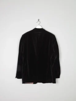 Men's Remus Vintage Brown Pinstripe Velvet Jacket 38/40R