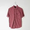Men's Rust Wrangler Vintage Denim Shirt S/M