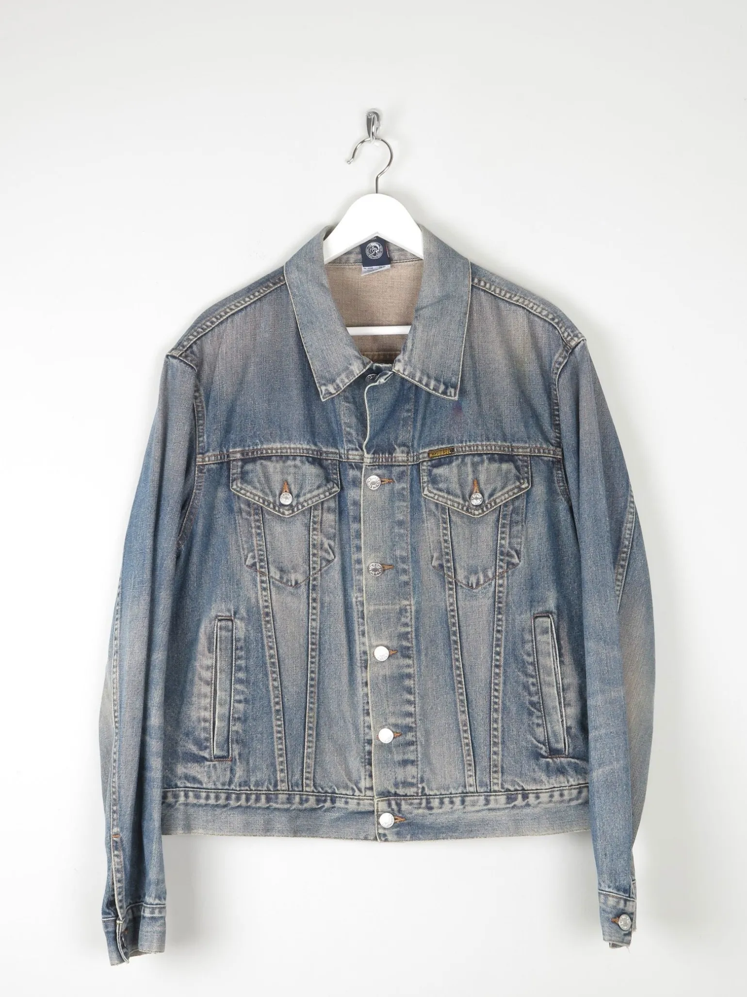 Men’s 1990s Vintage Diesel Denim Jacket M